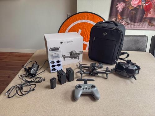 DJI FPV Combo + ND filters, rugzak & extras | 200 vlieg min., Audio, Tv en Foto, Drones, Zo goed als nieuw, Drone met camera, Ophalen