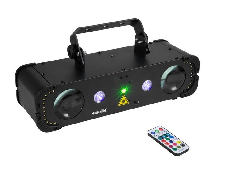 EUROLITE LED Compact Multi FX Laser Bar, Muziek en Instrumenten, Licht en Laser, Nieuw, Laser, Geluidgestuurd, Kleur, Stroboscoopeffect