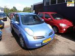 Nissan Micra 1.2 Visia autom airco st bekr nap apk, Auto's, Nissan, 15 km/l, Gebruikt, 4 cilinders, Blauw