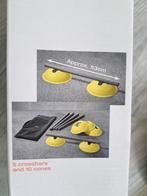 NIEUW! Fitness, 5 hordenstangen, 10 hoedjes incl opbergtas, Sport en Fitness, Fitnessmaterialen, Ophalen of Verzenden, Nieuw