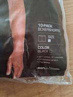 Mario Russo Boxershorts 10 Pack Maat L Zwart - Nieuw, Ophalen of Verzenden, Zwart, Mario Russo, Boxer