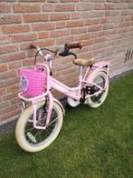 Roze kinderfiets 16 inch, Fietsen en Brommers, Fietsen | Kinderfietsjes, Ophalen, Gebruikt, 16 tot 20 inch
