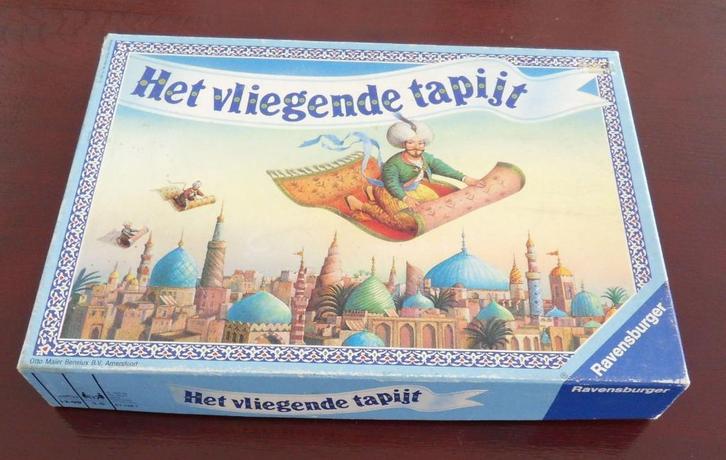 Het Vliegende Tapijt spel Ravensburger, Hobby en Vrije tijd, Gezelschapsspellen | Bordspellen, Gebruikt, Een of twee spelers, Drie of vier spelers