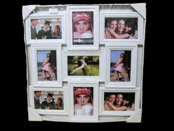 Foto collage bestaat uit 9 fotolijstjes voor foto's 15x10 cm beschikbaar voor biedingen