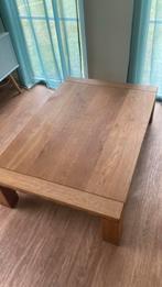 Eiken Salontafel 120x80, Ophalen, Gebruikt, 100 tot 150 cm, Eikenhout