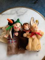 4 Handpoppen Steiff Knopf im.Ohr, Ophalen of Verzenden