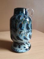 Te koop: Glazen pauwoog-vaasje - Erwin Eisch - Zie tekst, Ophalen