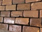 Antieke Keiformaat klinkers SBV08-L, Donkerbont, 10 duimers, Gebruikt, Keramiek, Klinkers, Ophalen of Verzenden