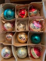 Oude glazen kerstballen, Ophalen of Verzenden