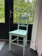 Vintage mint groene stoel, Antiek en Kunst, Antiek | Meubels | Stoelen en Banken, Ophalen