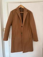Mantel jas beige bruin maat S, Kleding | Heren, Jassen | Winter, Ophalen of Verzenden, Zo goed als nieuw, Beige