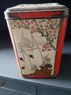 Groot blik koffie/thee Niemeier 26 x17x17 cm, Ophalen of Verzenden, Gebruikt, Koffie, Overige merken