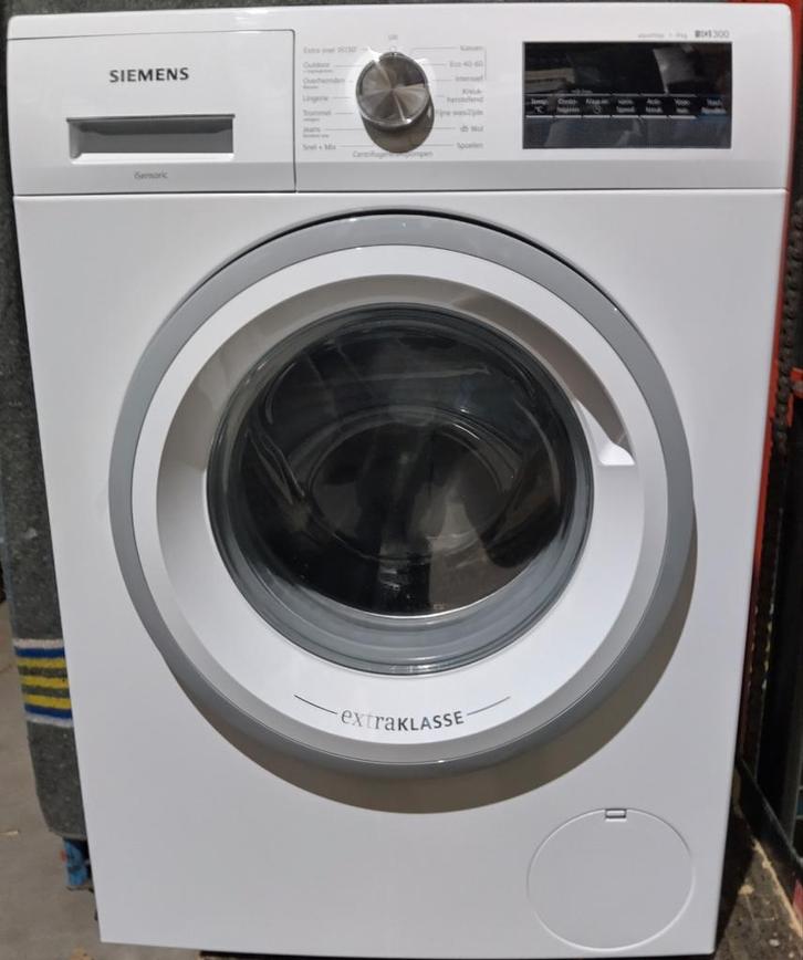 Siemens Wasmachine. IQ300 8 kg 1400 tpm., Witgoed en Apparatuur, Wasmachines, Zo goed als nieuw, Voorlader, 6 tot 8 kg, 85 tot 90 cm