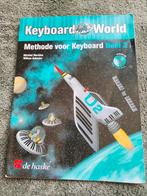 Keyboard World 2 - Keyboard Methode met CD, Ophalen of Verzenden, Zo goed als nieuw, Instrument, Michiel Merkies, Willem Aukema