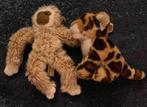 WWF knuffels - aap en tijger, Overige typen, Ophalen of Verzenden, Zo goed als nieuw