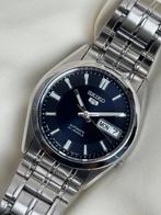 Unieke Seiko 5 - Donker Blauwe Wijzerplaat - Nieuwstaat, Sieraden, Tassen en Uiterlijk, Horloges | Heren, Ophalen of Verzenden