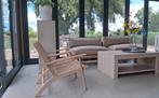 Loungebank + 2 stoelen + kussens+ klein tafeltje, Tuin en Terras, Ophalen, Zo goed als nieuw, Stoel