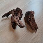 Mangrove hout. 2 stuks, Ophalen of Verzenden, Gebruikt, Plant(en), Steen of Hout