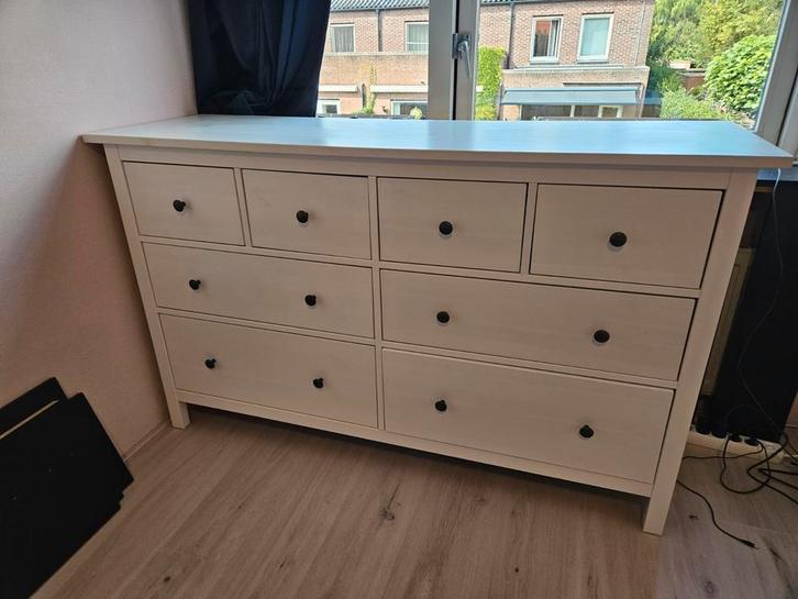 Hemnes 8 Ladekast - Commode - Zgan, Huis en Inrichting, Kasten | Ladekasten, Zo goed als nieuw, Minder dan 100 cm, 100 tot 150 cm