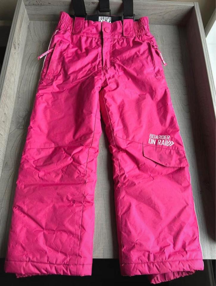 Roze skibroek meisje maat 110 /116 – Europe Kids, Kinderen en Baby's, Kinderkleding | Maat 110, Gebruikt, Meisje, Broek, Ophalen of Verzenden