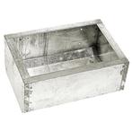 Voerbakken paard verzinkt 50x35x22cm