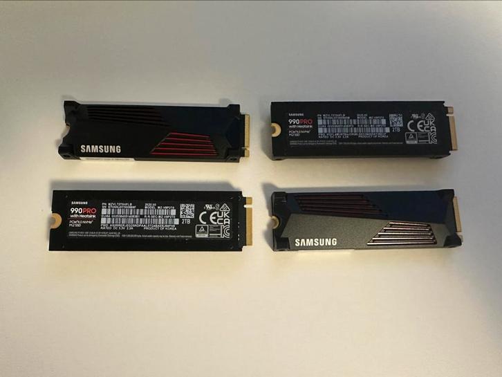SAMSUNG 990 PRO 2TB SSD Heatsink, Computers en Software, Harde schijven, Nieuw, Desktop, SSD, Overige aansluitingen, Ophalen of Verzenden