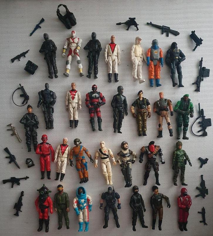 GI Joe The Corps Lanard Action Force poppetjes accessoires, Verzamelen, Poppetjes en Figuurtjes, Zo goed als nieuw, Ophalen