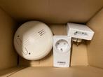 Smartwares Schakelset + Rookmelder, Doe-het-zelf en Verbouw, Alarmsystemen, Ophalen, Gebruikt, Compleet systeem, Rook
