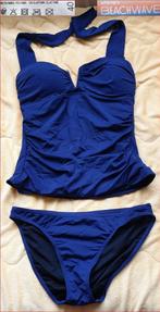 WEHKAMP BEACHWAVE donkerblauwe tankini set maat 38, Kleding | Dames, Overige typen, Nieuw, Ophalen of Verzenden, WEHKAMP