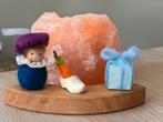 Pietje & klompje & kado wortel paard sinterklaas steker wol, Hobby en Vrije tijd, Vilt, Ophalen of Verzenden, Nieuw, Figuurtje(s)