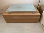 TV opstal glasplaat 90x53 cm, Huis en Inrichting, Ophalen, Gebruikt