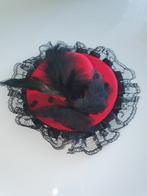 broche hoed, Ophalen of Verzenden, Nieuw, Rood, Overige materialen