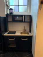 Gepimpt Ikea keukentje met gouden details, Huis en Inrichting, Keuken | Keukenelementen, Ophalen, Minder dan 50 cm, Gebruikt, Zwart