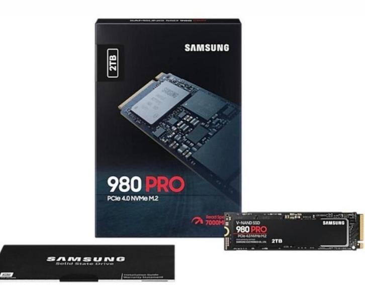 Samsung ssd 980 pro 2 TB, Computers en Software, Harde schijven, Nieuw, Desktop, Ophalen of Verzenden