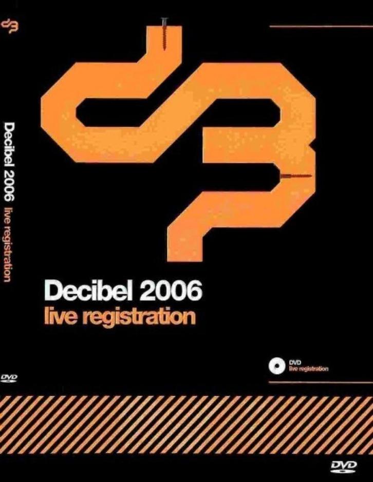 DVD van Decibel 2006 Live Registration, Cd's en Dvd's, Dvd's | Muziek en Concerten, Nieuw in verpakking, Muziek en Concerten, Vanaf 12 jaar