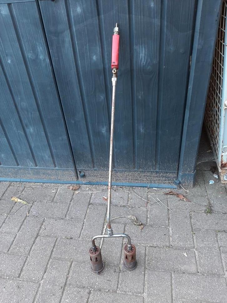 Dubbele Onkruidbrander / Dakbrander, Doe-het-zelf en Verbouw, Gereedschap | Lasapparaten, Gebruikt, Overige typen, Ophalen of Verzenden