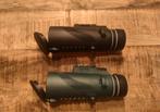 2 Verrekijkers monokijkers, Ophalen of Verzenden, Gebruikt, 8 tot 12x, Dakkant (recht)