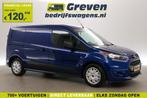 Ford Transit Connect 1.5 TDCI L2 | 100PK | MARGE | 3 Zits |, Auto's, Bestelauto's, Gebruikt, Euro 6, 4 cilinders, Blauw