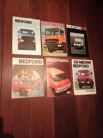 Diverse Bedford folders o a. CF, TL, TK, TM beschikbaar voor biedingen