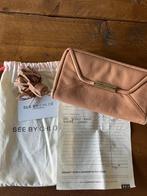 Leren See by Chloé portemonnee Peach, Sieraden, Tassen en Uiterlijk, Portemonnees, Verzenden, Gebruikt, Leer