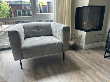 VT Wonen Fauteuil Skin Lichtgrijs beschikbaar voor biedingen