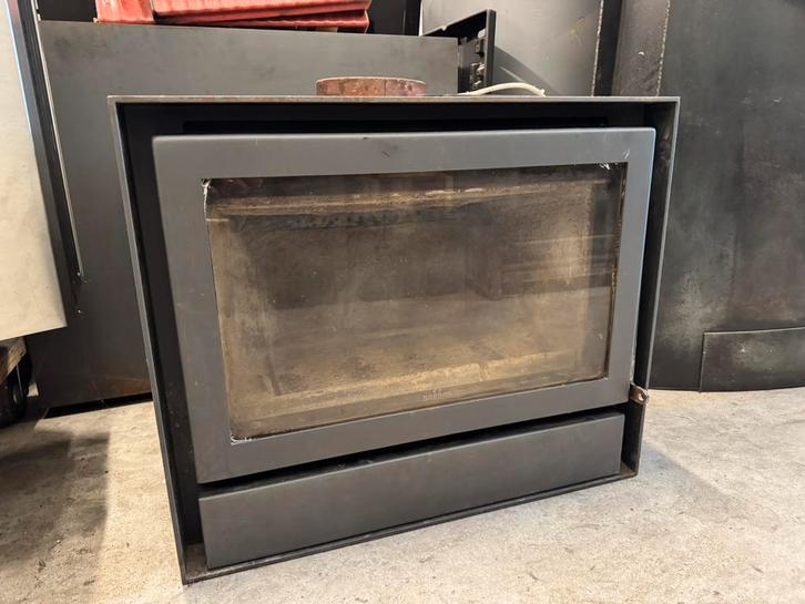 Barbas universal 5-60 Inzethaard houtkachel, Huis en Inrichting, Haarden, Gebruikt, Houthaard, Ophalen