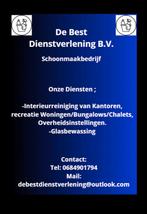 Schoonmaak diensten aangeboden, 33 - 40 uur, Vanaf 1 jaar, Overige vormen