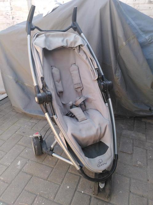 Buggy Quinny Zapp Xtra 2 compleet, Kinderen en Baby's, Buggy's, Gebruikt, Quinny, Regenhoes, Verstelbare rugleuning, Zonnekap