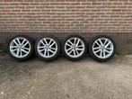 Seat audi skoda vw velgen met winterbanden 17”, Auto-onderdelen, Ophalen, Gebruikt, Banden en Velgen, 17 inch