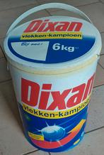 Oude wasmiddel ton Dixan met deksel, Ophalen of Verzenden, Gebruikt