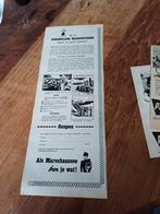 Advertentie koninklijke Marechaussee een goede toekomst 1954, Verzamelen, Militaria | Algemeen, Nederland, Ophalen of Verzenden