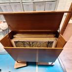 Antieke opbergkast gevuld met schoolplaten, Antiek en Kunst, Antiek | Schoolplaten, Ophalen, Geschiedenis