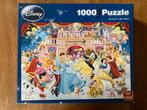 Disney puzzel van 1000 stukjes, merk King, Ophalen, 500 t/m 1500 stukjes, Zo goed als nieuw, Legpuzzel