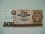 963. DDR, 500 mark 1985 UNC Valsgeld., Verzenden, Duitsland, Los biljet